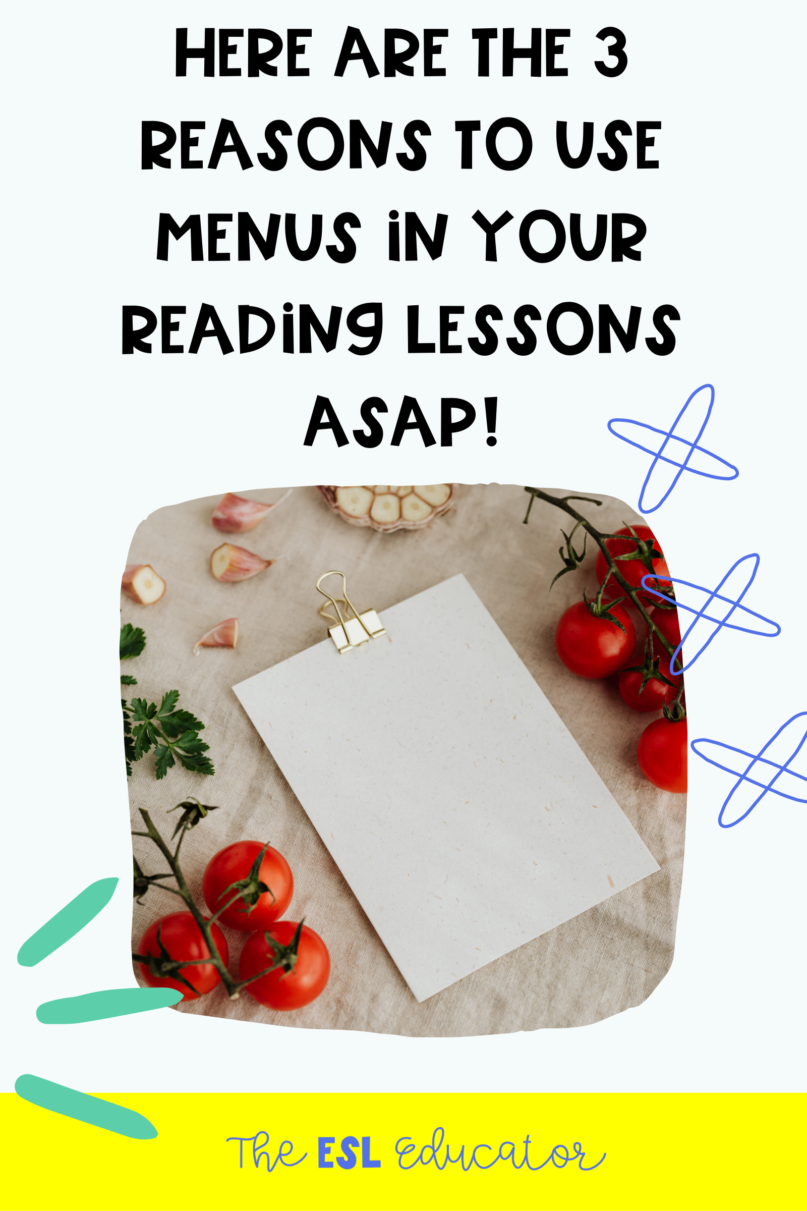 How Menus Can Help Improve Skills For Reading Comprehension In A Fun ...