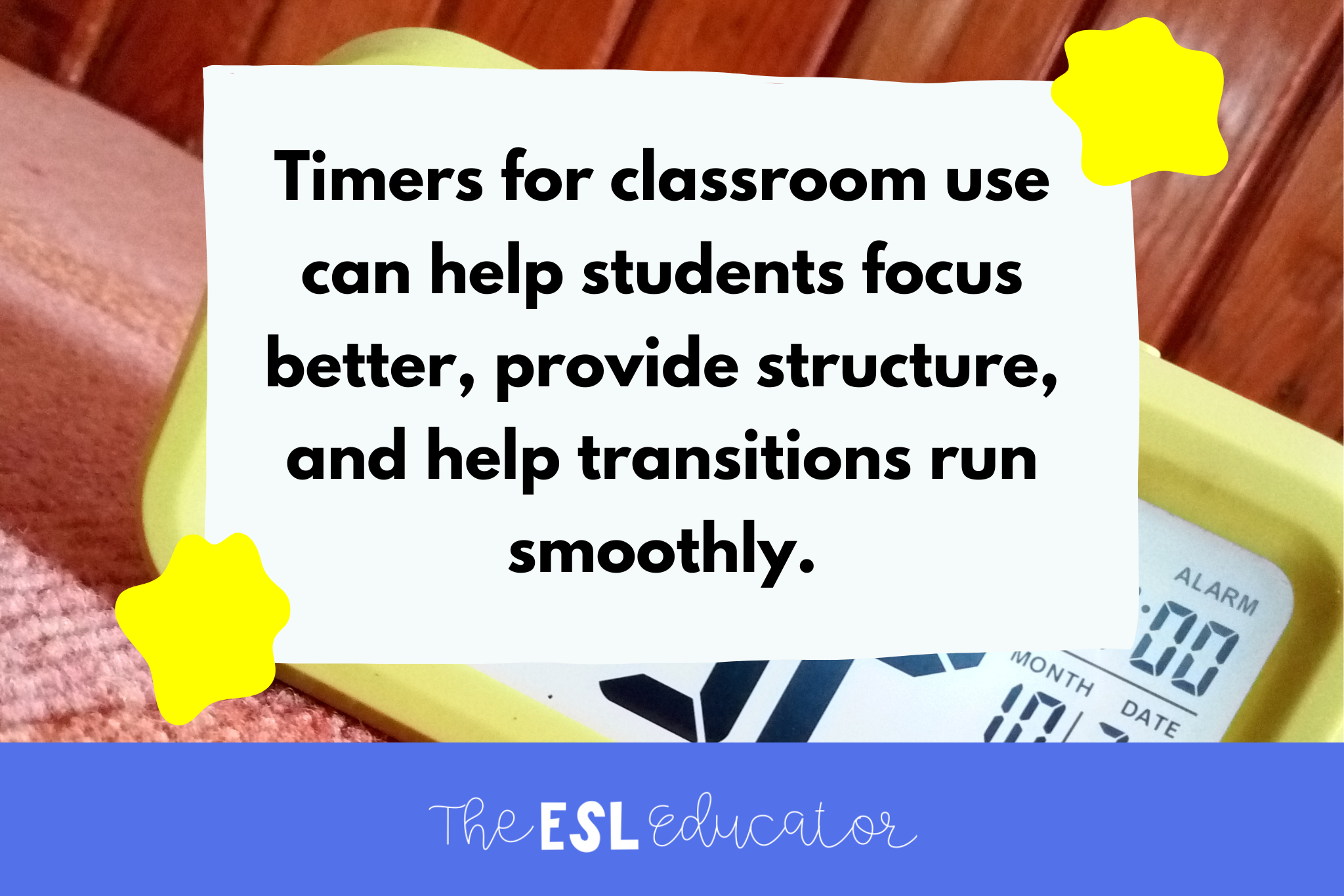 How You Will Really Improve Time On Task With A Timer For Classroom Use